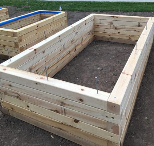 Raised bed garden construction part 2: From the ground up | The ...