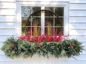 holiday window box